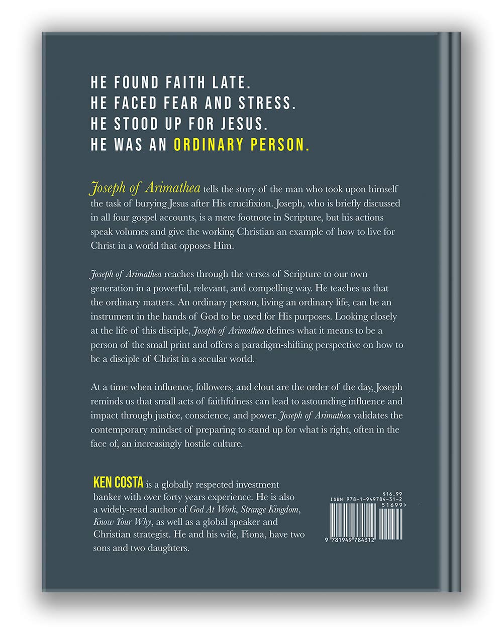 Joseph of Arimathea: The Extraordinary Calling of Ordinary People