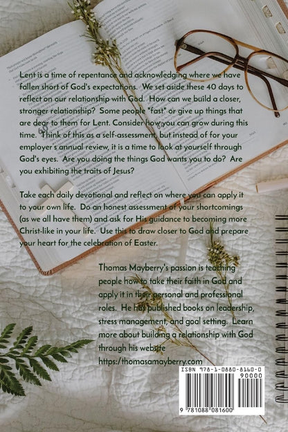 40 Days of Reflection: Devotions for Lent