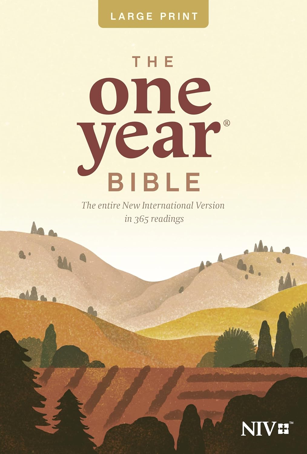 NIV  One Year Bible Prem Slimline P/B (L/P)