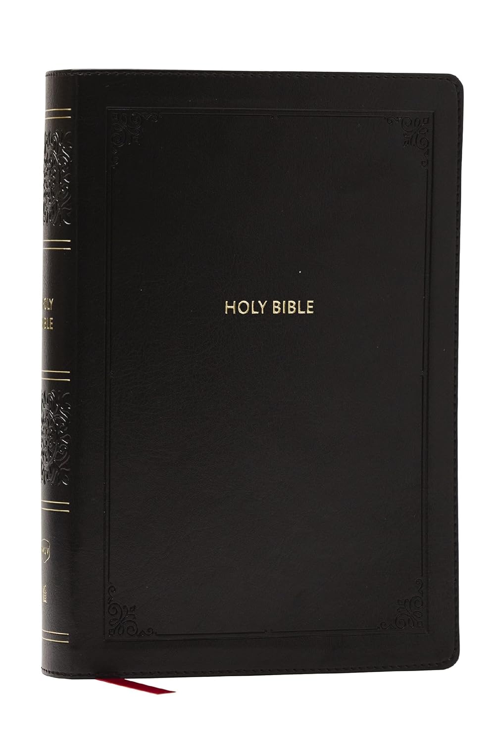 NKJV Giant Print Black Imt Leather