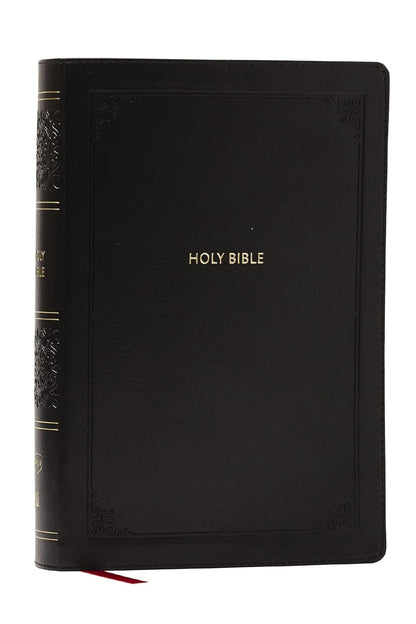 NKJV Giant Print Black Imt Leather