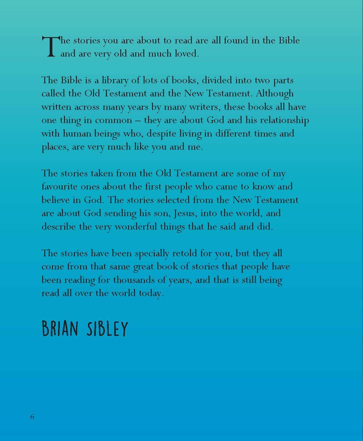 Favourite Bible Stories by Brian Sibley