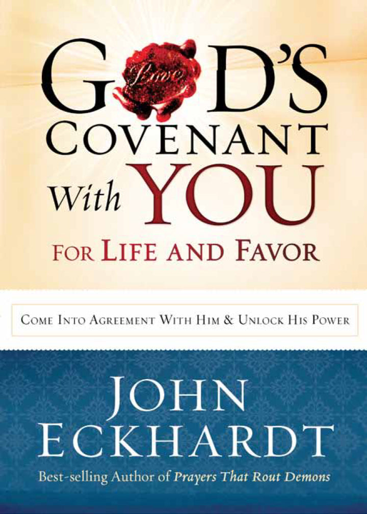 God'S Covenant With You For Life And Favour