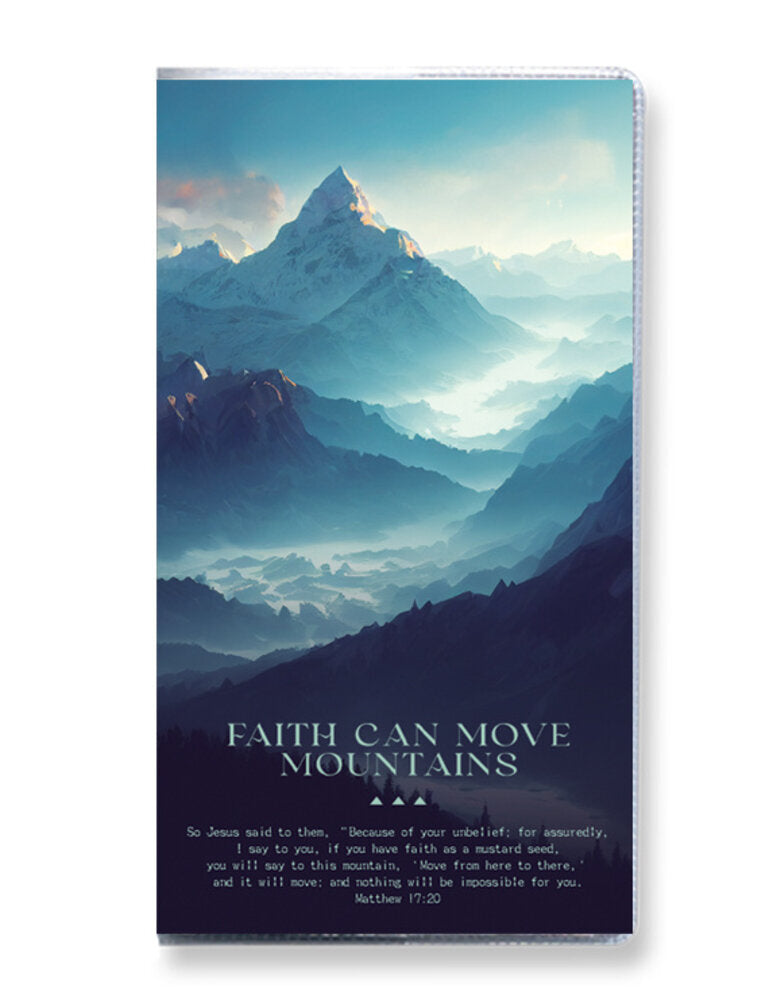 2027 18 Month Daily Planner: Faith Can Move Mountains