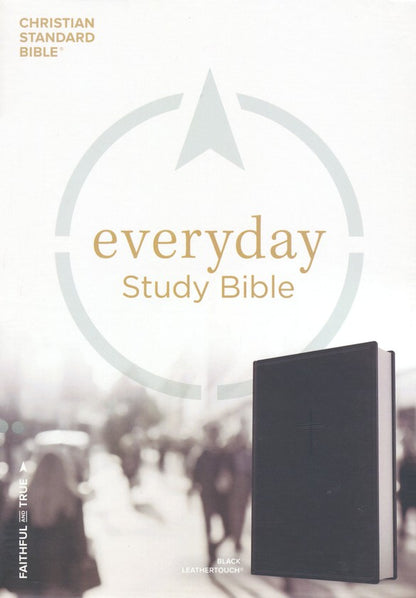 CSB  Bible Everyday Study Black Lth/Touch