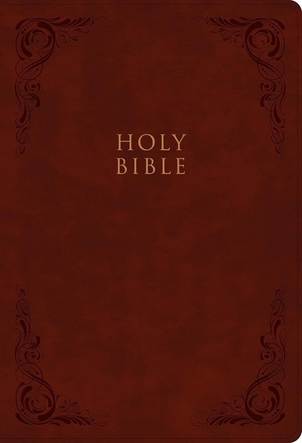 CSB Super Giant Print Reference Bible Burgundy Leather Touch