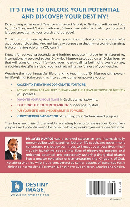 Become Who You Were Born to Be by Myles Munroe PB