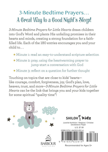 3.-Minute Bedtime Prayers for Little Hearts