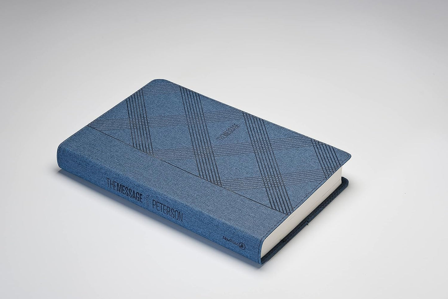 Message  Bible Deluxe Gift  Im/Lth Denim