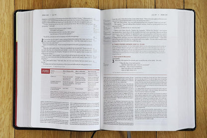 NIV  LAB Study Bible 3rd Edit -  Black Bd/Lth