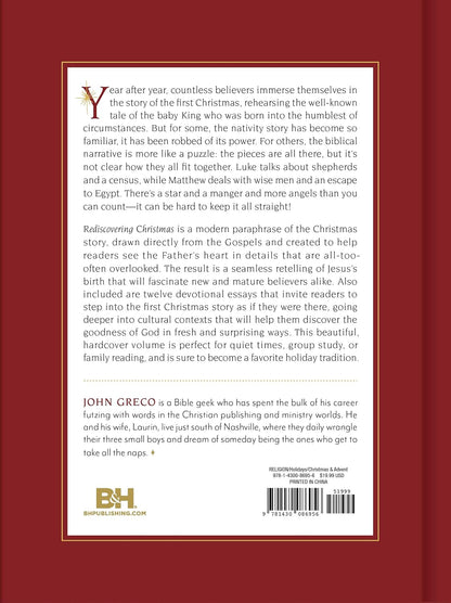 Rediscovering Christmas: A Twelve-Day Journey to the Manger by John Greco