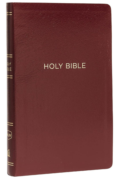 NKJV  Bible Thinline Ref Burgundy (Im/Lth)