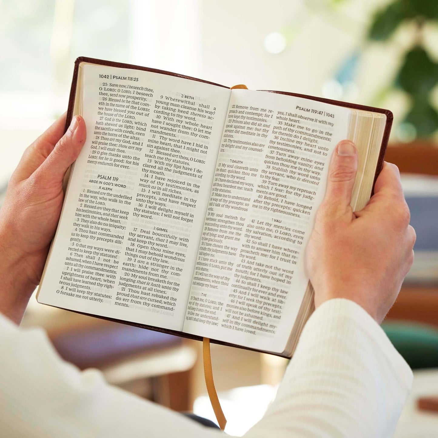 KJV Holy Bible: Personal Size Giant Print, Hardcover, Red Letter