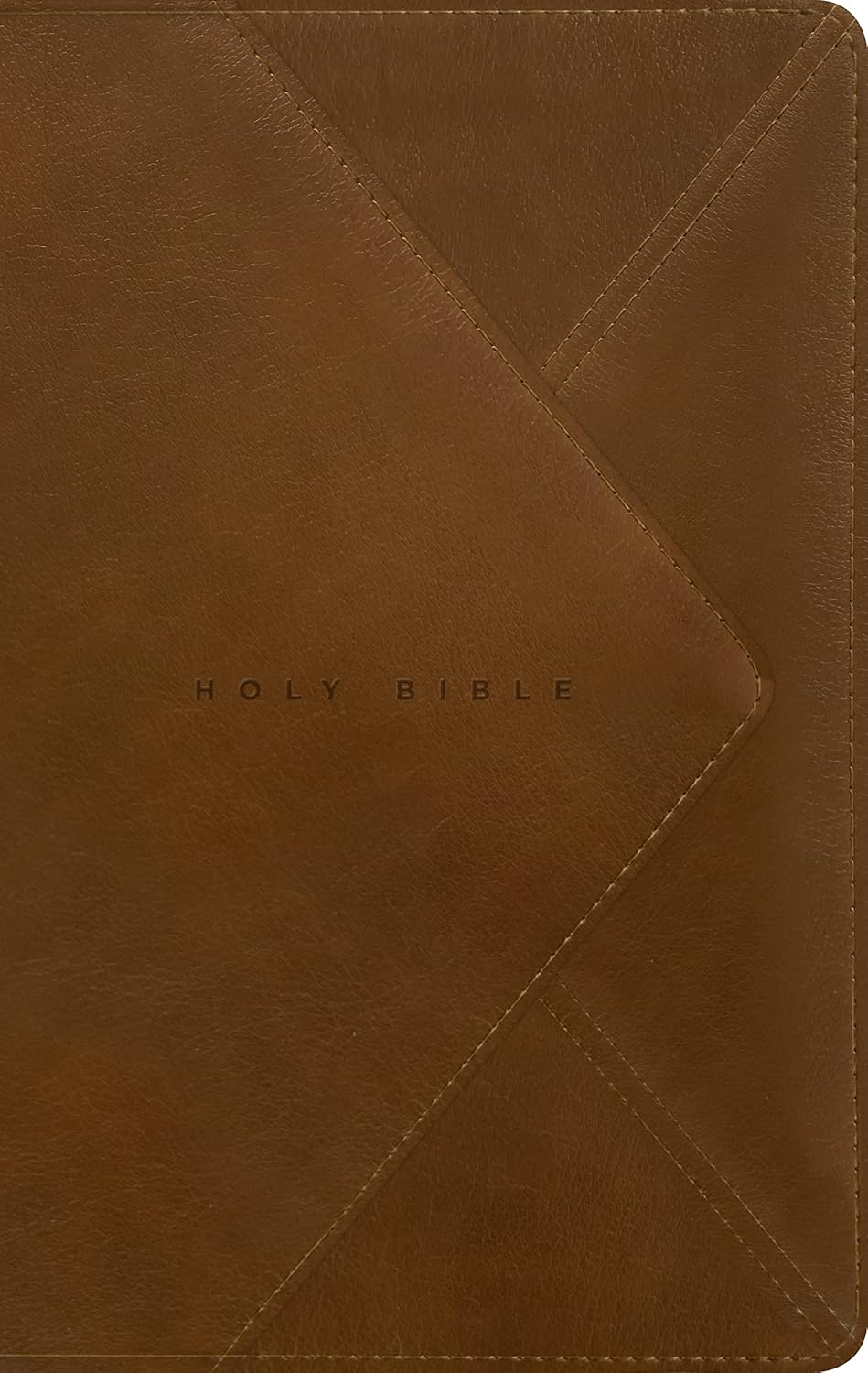 NLT Thinline Ref Bible Filament Enabled Brown Indexed