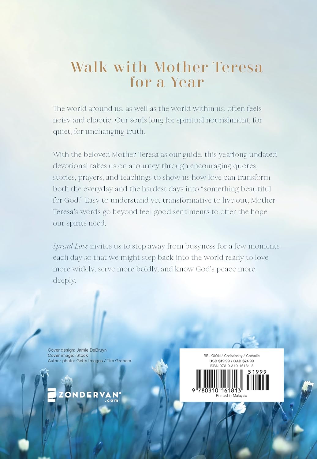 Spread Love: Words of Compassion, Peace, and Joy - Mother Teresa
