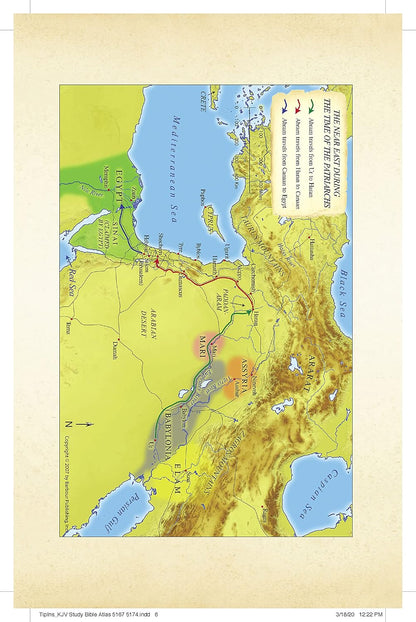 KJV Study Bible - Atlas Edition H/C