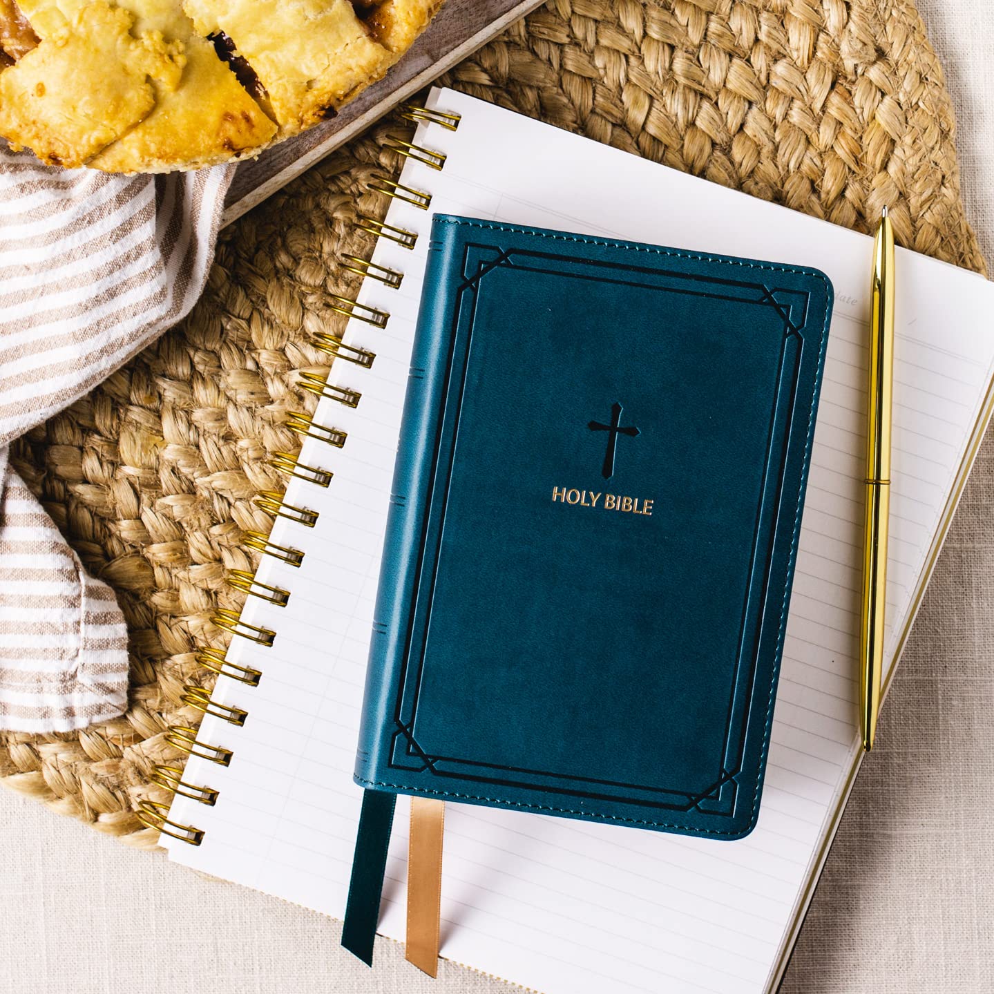 NKJV End-of-verse Reference Bible - Teal