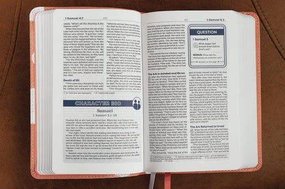 NIV Teen Study Bible Comfort Print [Peach]