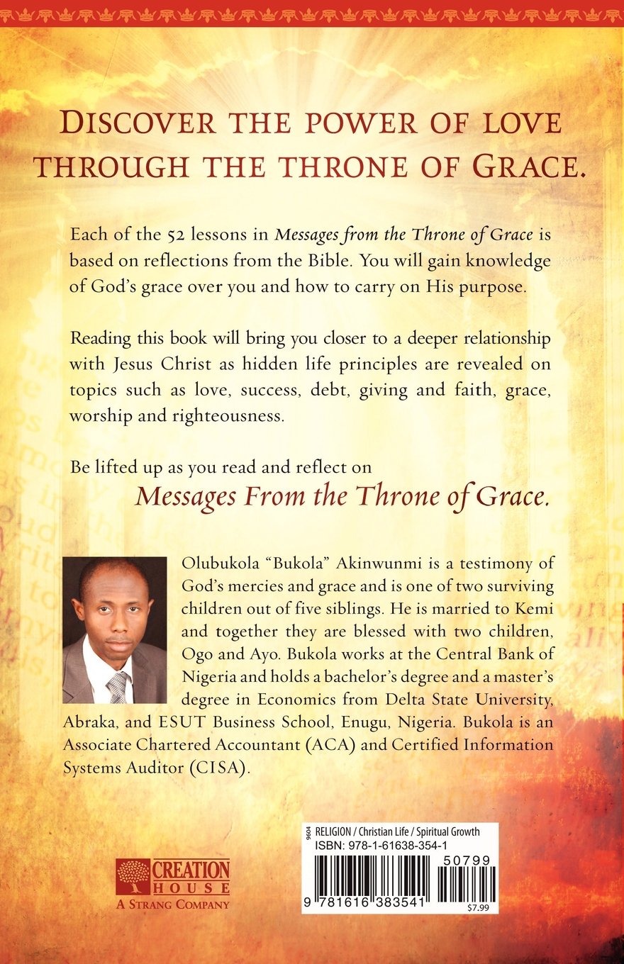 Messages From the Throne of Grace - Olubukola Akinwunmi