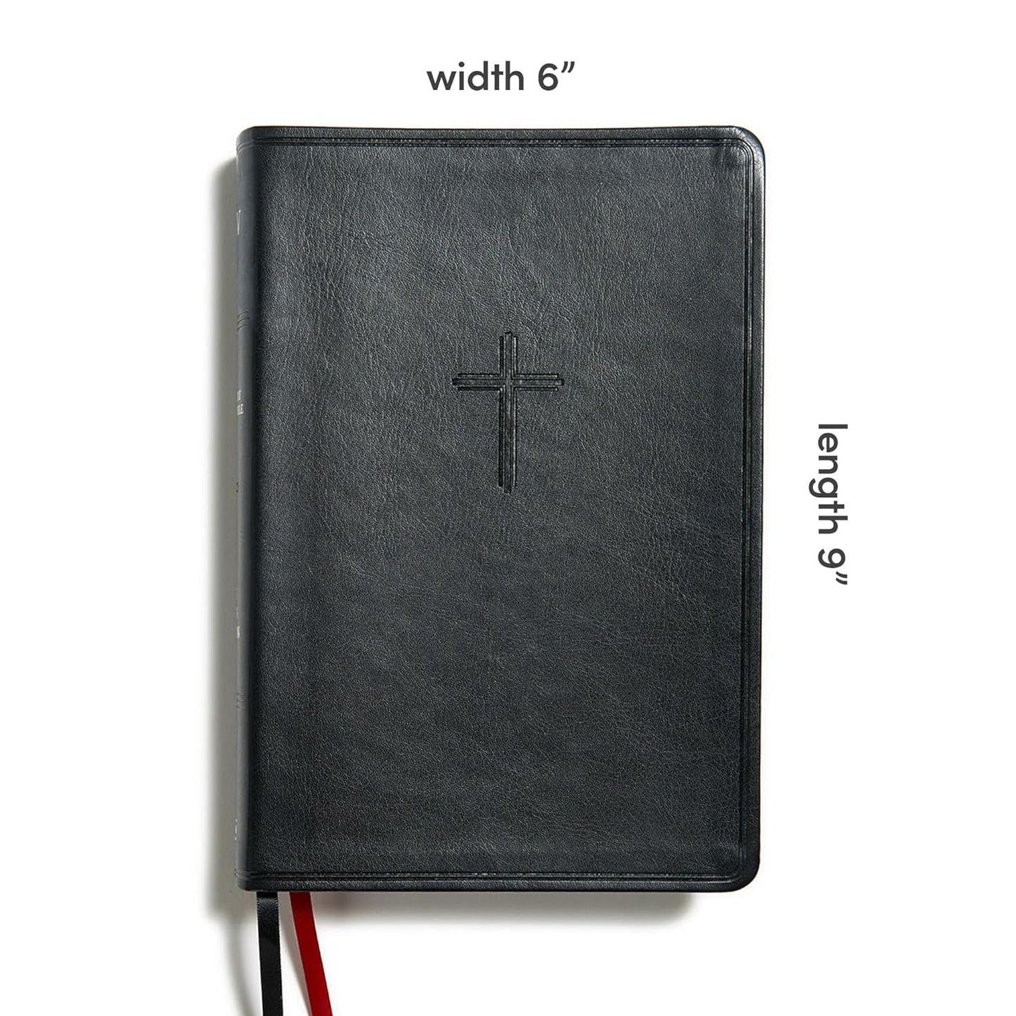 KJV Everyday Study Bible, Black Leathertouch: Black Letter, Study Notes, Illustr