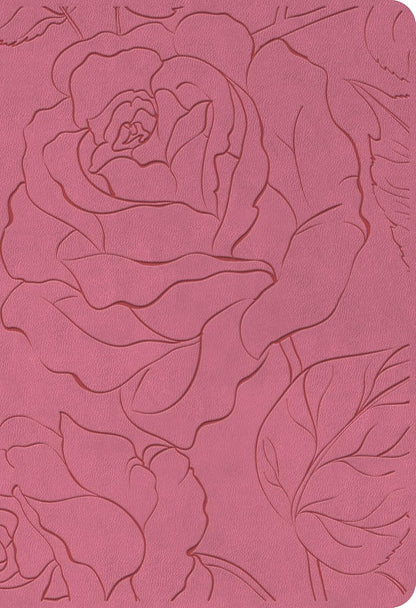 NLT Bible Premium Value Compact Filament Pink Rose Lth/Like