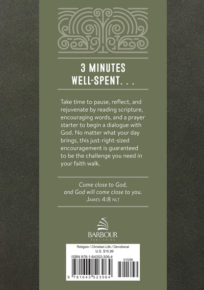 3 Minute Daily Devotions For Men - 365 Readings