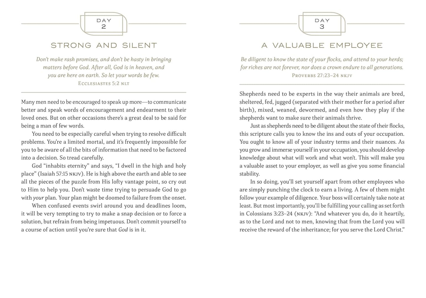 Daily Devotions for Men: 365 Inspiring Readings