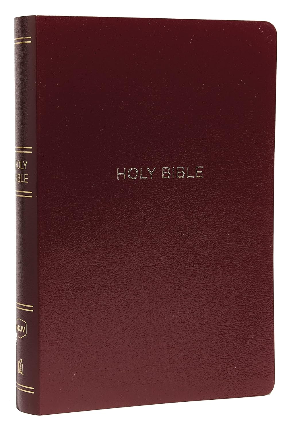 NKJV  Bible Centre-column Reference G/P Burgundy LthFlex