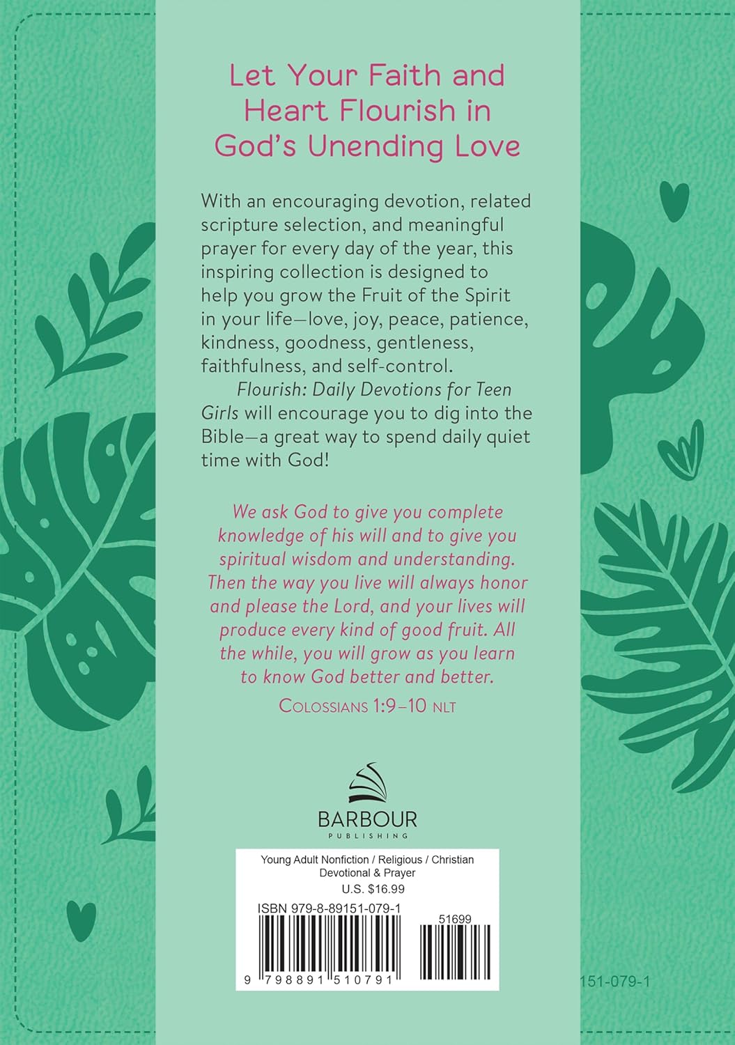 Flourish: Daily Devotions for Teen Girls