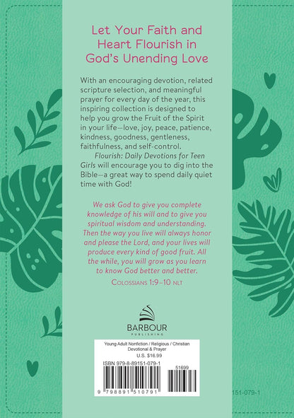 Flourish: Daily Devotions for Teen Girls