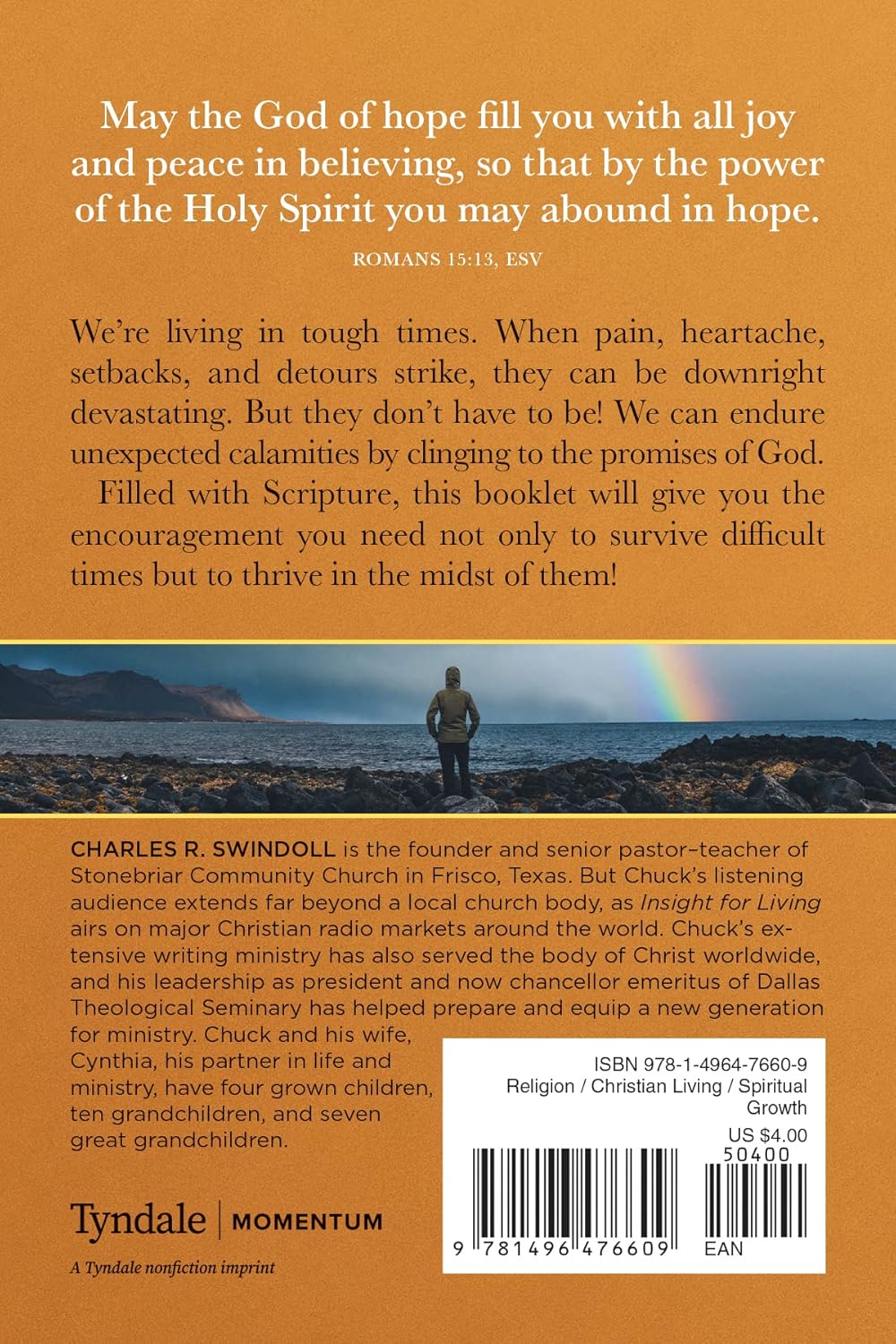 Never Lose Hope by Charles R. Swindoll (Author)