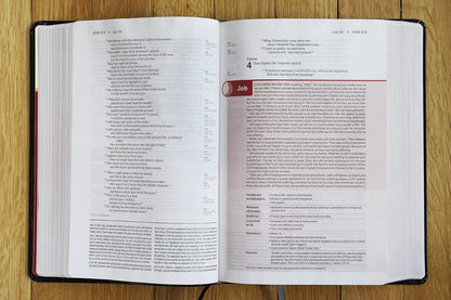 NIV  LAB Study Bible 3rd Edit -  Black Bd/Lth