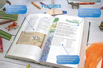 NKJV  Bible Adventure - Magnetic Close Tiger (H/B)