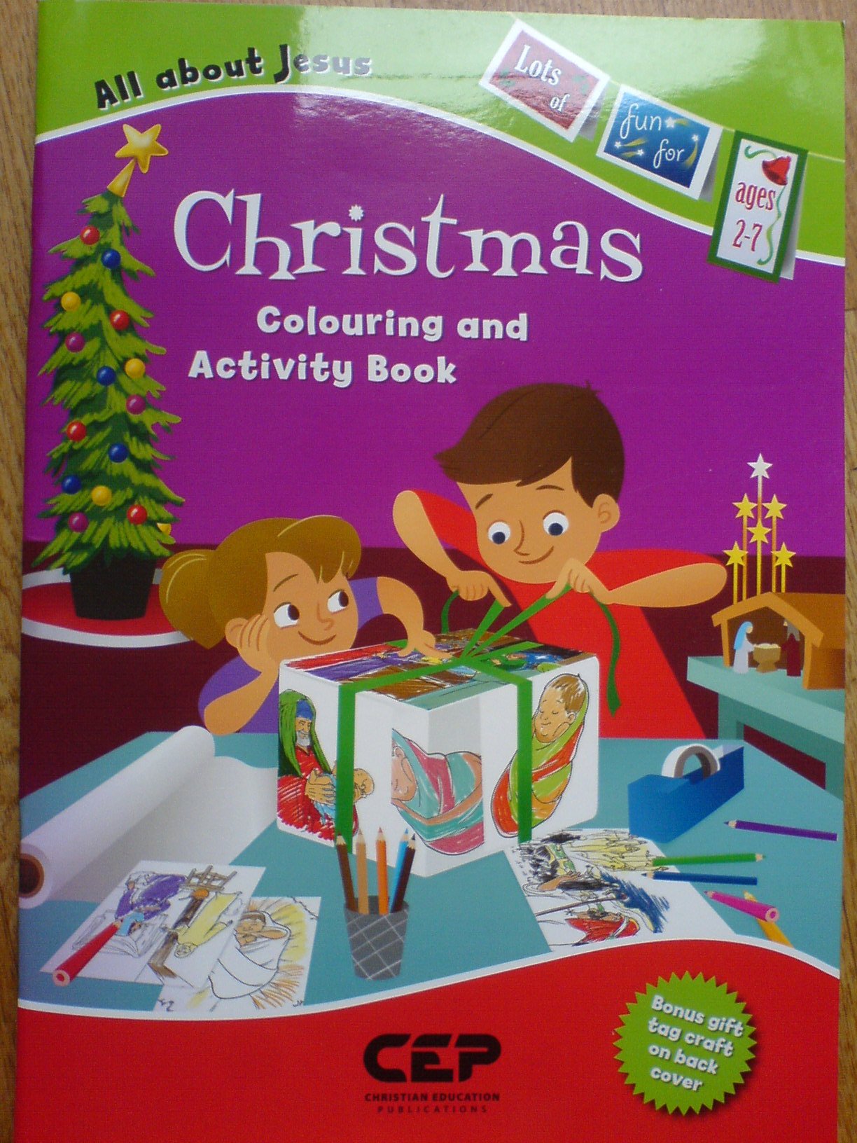 Christmas Activity /Colour Bk (It's All About Jesus)