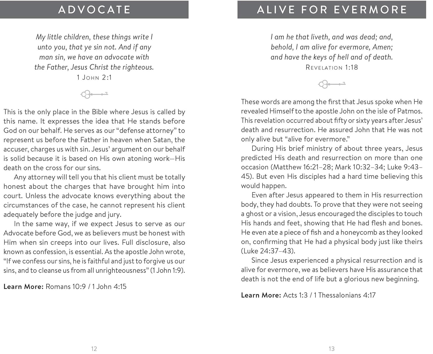 1-Minute Bible Guide: 180 Key Names of God