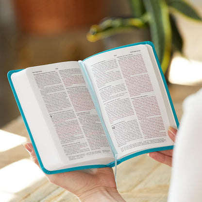 NKJV  Bible Compact Value Thinline Charcoal Im/Lth