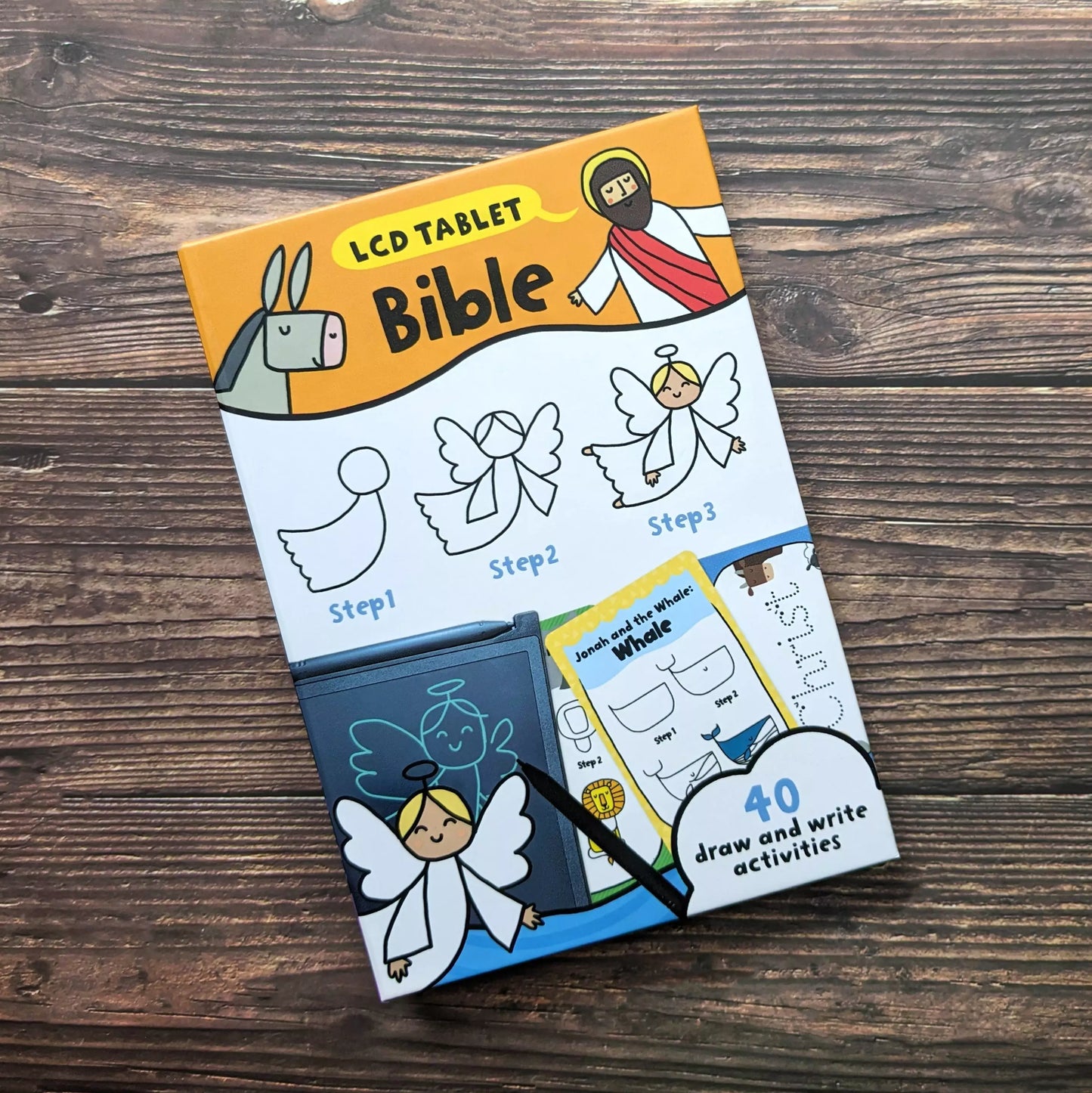 Bible Tablet and Flashcard Set (LCD) age 3+