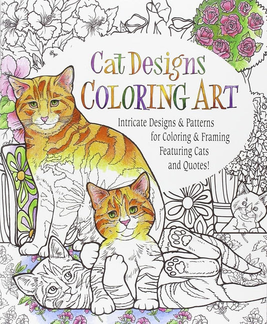 Cat Designs Coloring Art
