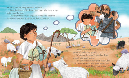 Albert and the Slingshot: The Story of David and Goliath by Richard Littledale