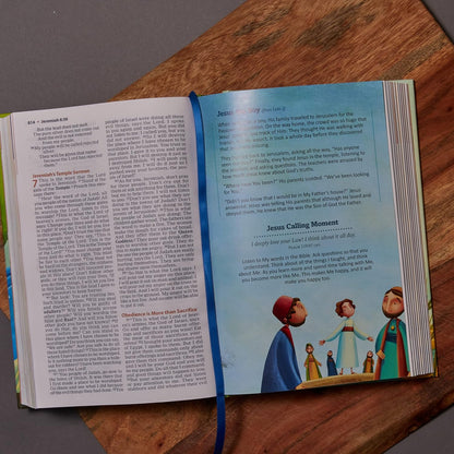 ICB Jesus Calling Bible For Children with Devotions H/B