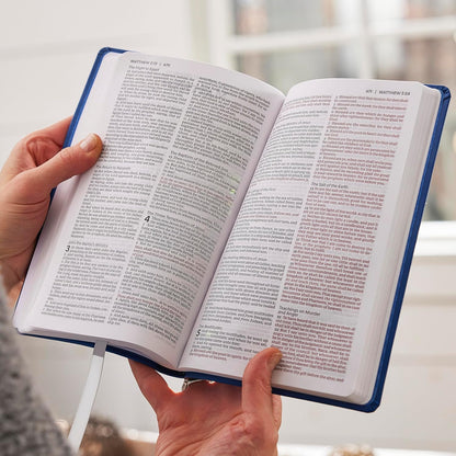KJV Holy Bible Value Ultra Thinline Blue I/L