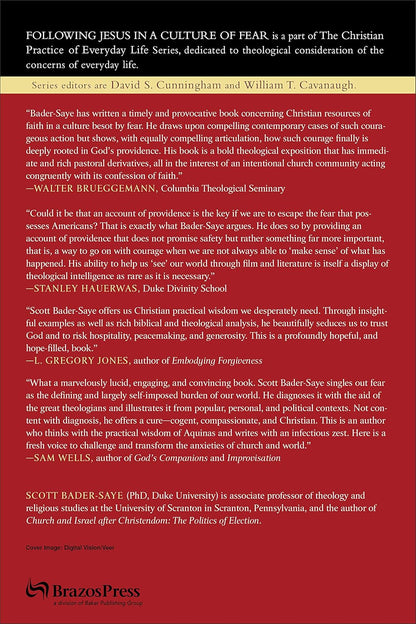 Following Jesus In A Culture Of Fear