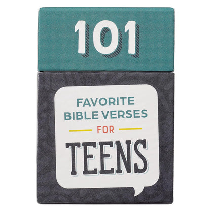101 Favourite Bible Verses For Teens Box of Blessing
