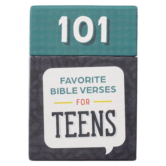 101 Favourite Bible Verses For Teens Box of Blessing