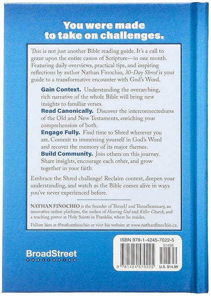 30-Day Shred by Nathan Finochio - Hardcover