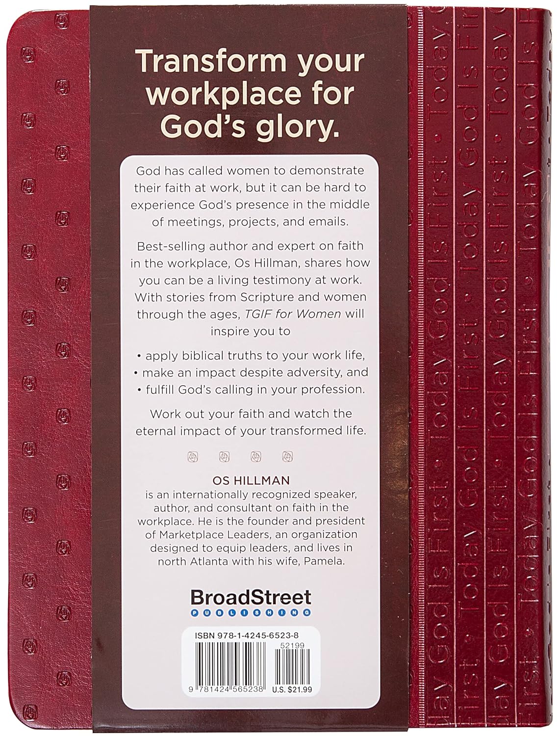 TGIF for Women - 365 Daily Devotions for Workplace