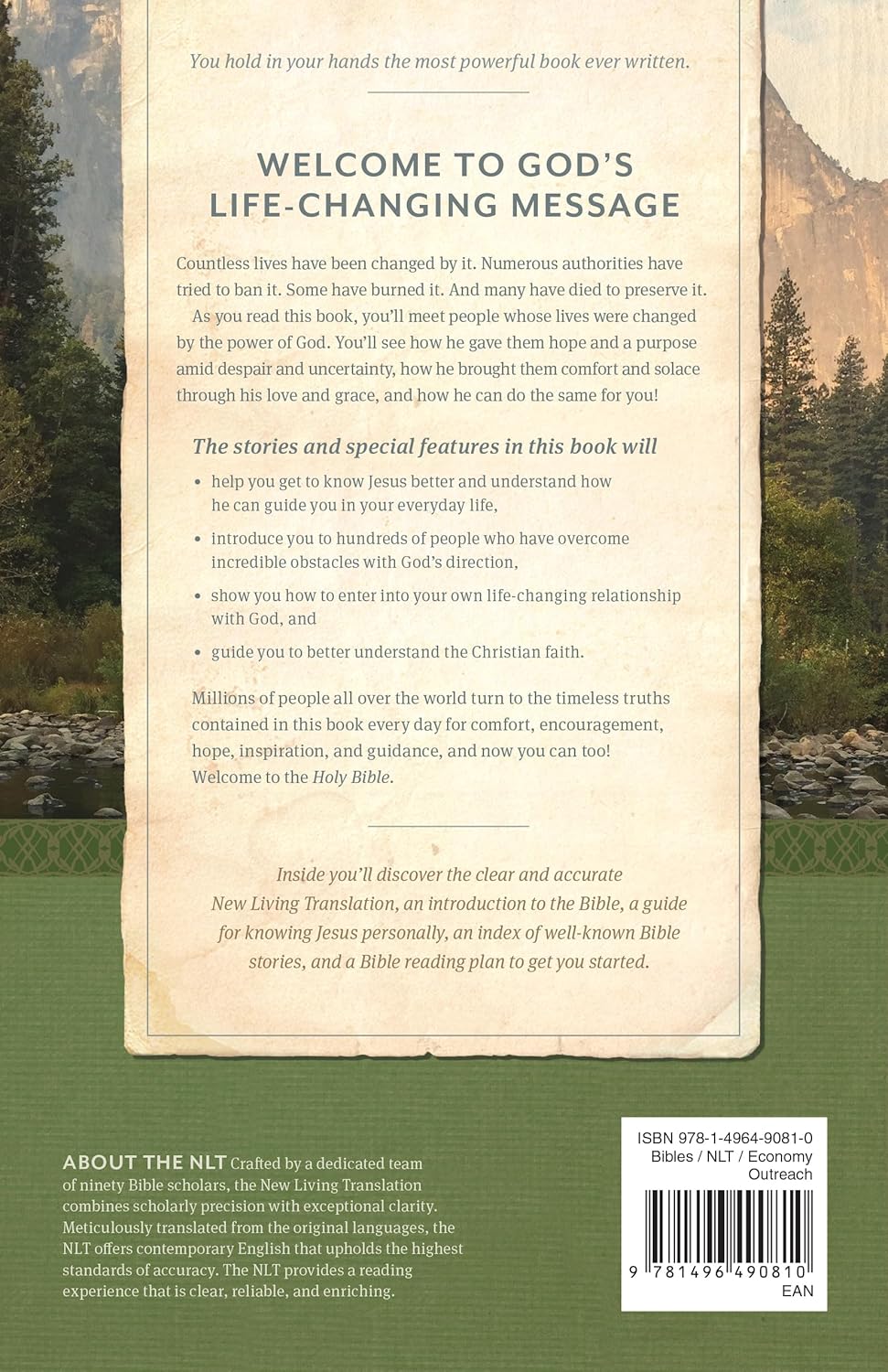 NLT  Economy Outreach Edition (Softcover)