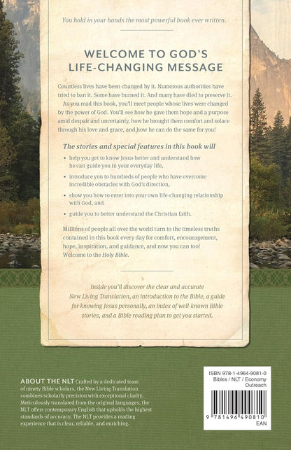 NLT  Economy Outreach Edition (Softcover)
