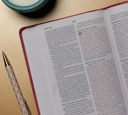 NKJV  Bible Value Thinline LthSoft Pink