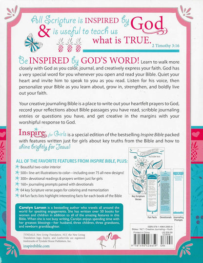 Inspire Bible for girls H/C